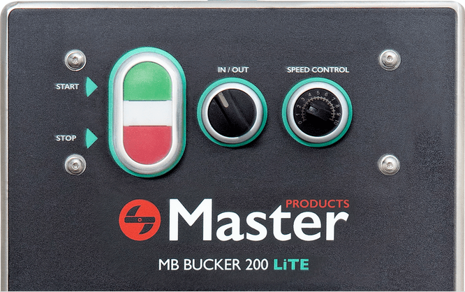 Ajuste de velocidad de MB Bucker 200 Lite